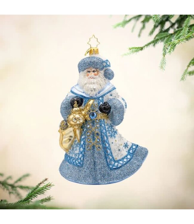 CHRISTOPHER RADKO Ivory Frost Santa