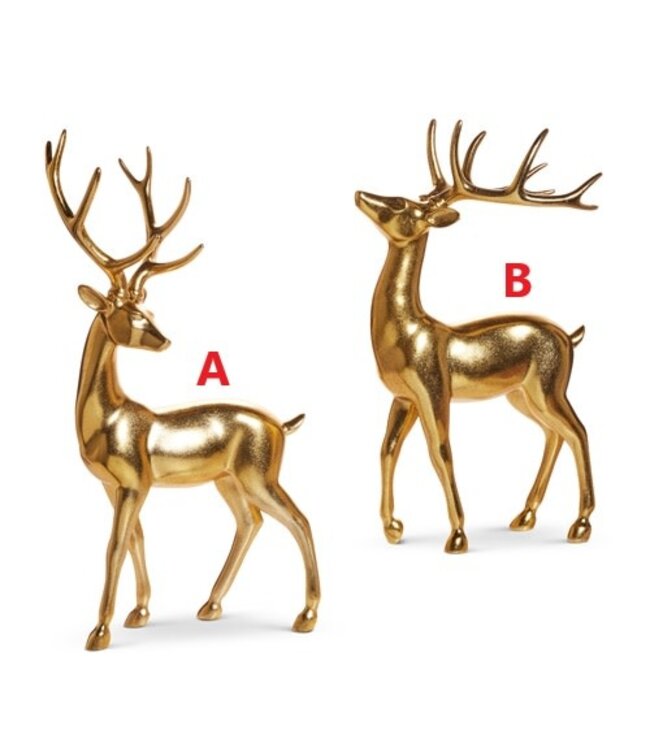 20.5" Gold Deer - Sold Individually