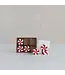 Stoneware Candy Shaped Place Card/Photo Holder - Sold as Set