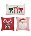 Whimsy Christmas Embroidered Pillows - Sold Individually