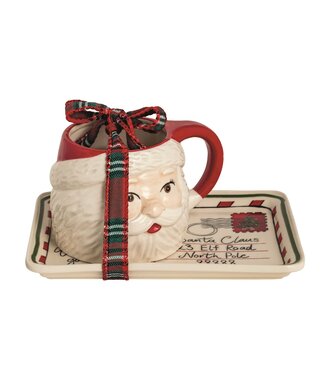Figural Milk Cookies For Santa