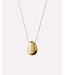 Pebble Gold Pendant Necklace