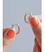 Rox Small Gold Hoop Earrings