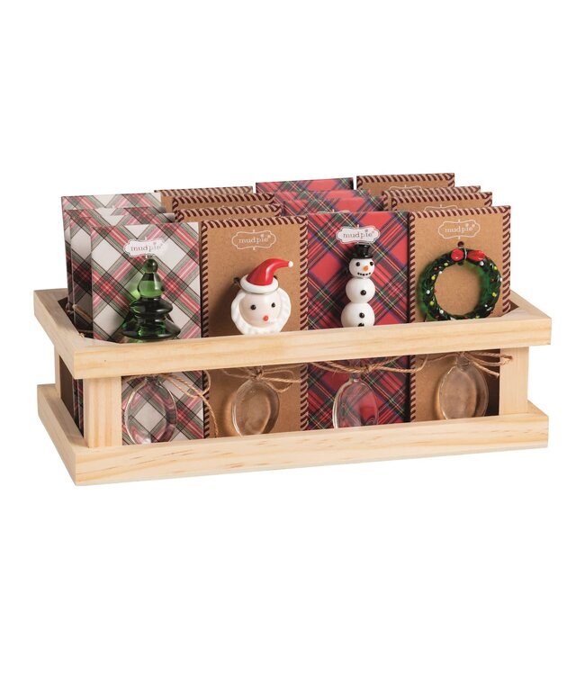 Christmas Glass Candy Scoops