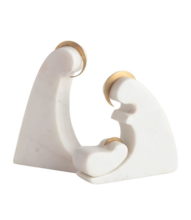 Gold Marble Nativity