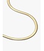 Ina Herringbone Gold Chain Necklace