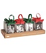 Christmas Glitter Photo Ornaments
