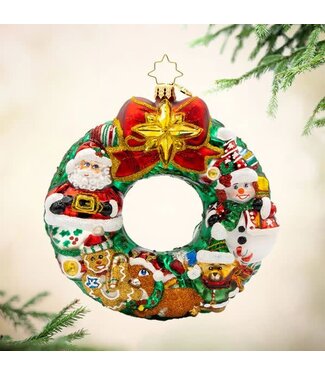 CHRISTOPHER RADKO Jingle All the Way Wreath