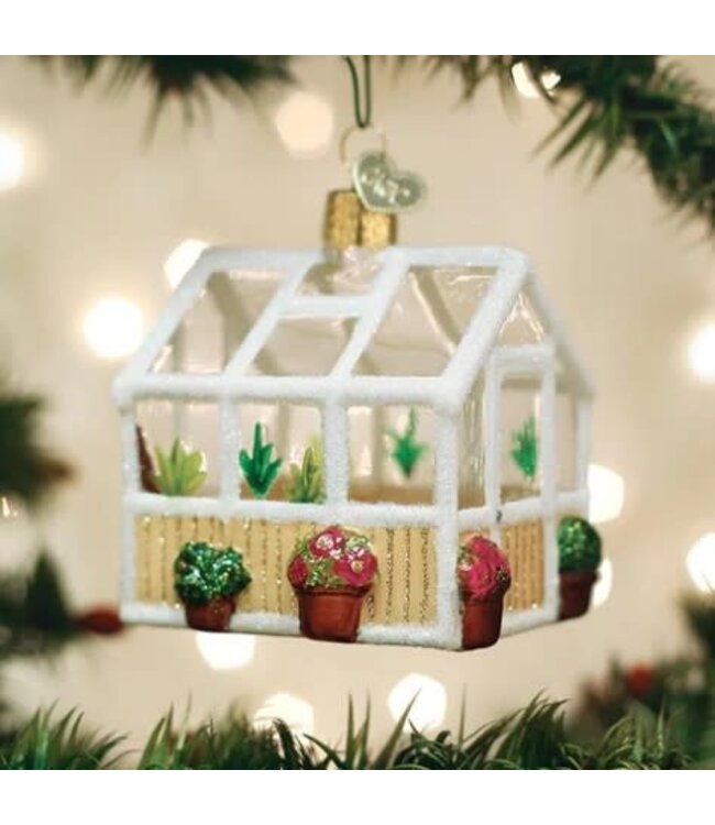 OLD WORLD CHRISTMAS Greenhouse Ornament