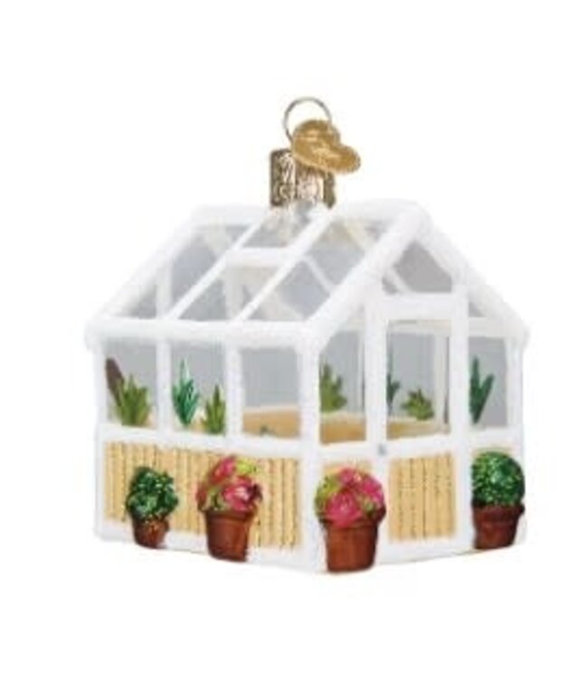 OLD WORLD CHRISTMAS Greenhouse Ornament
