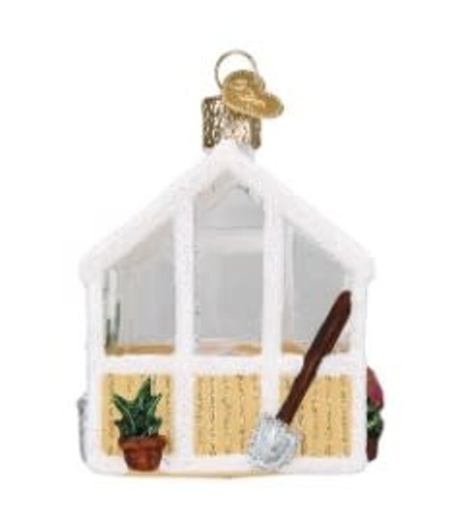 OLD WORLD CHRISTMAS Greenhouse Ornament