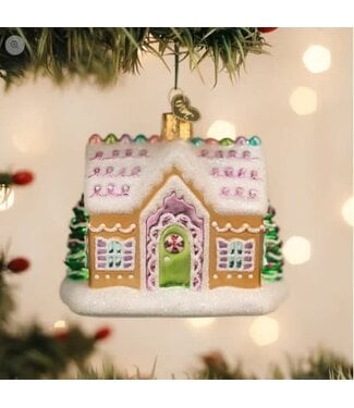 OLD WORLD CHRISTMAS Sugar Coated Cottage Ornament