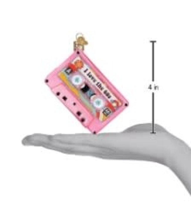 OLD WORLD CHRISTMAS I Love The 60s Ornament