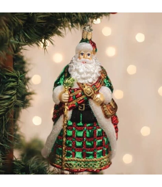 OLD WORLD CHRISTMAS Irish Father Christmas Ornament