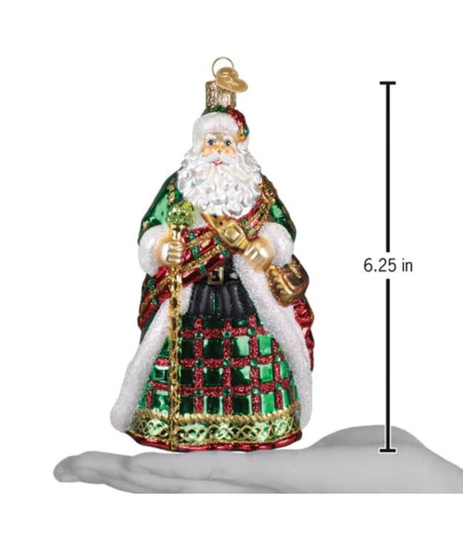 OLD WORLD CHRISTMAS Irish Father Christmas Ornament