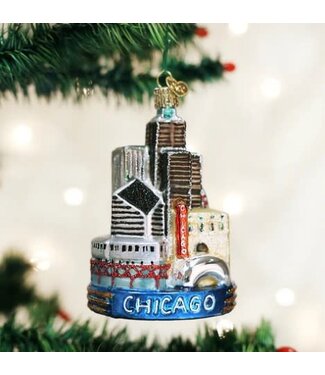 OLD WORLD CHRISTMAS Chicago Christmas Ornament
