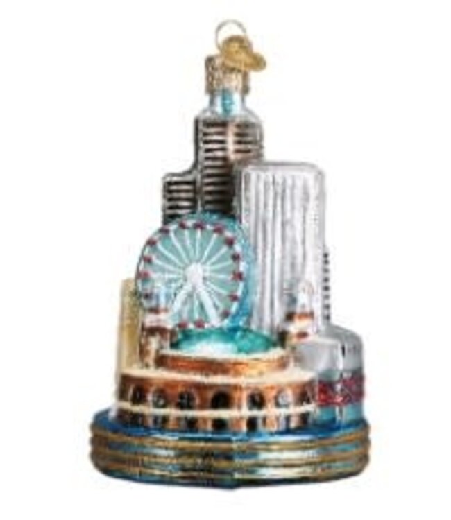 OLD WORLD CHRISTMAS Chicago Christmas Ornament
