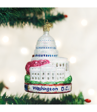 OLD WORLD CHRISTMAS Washington D.C. Ornament