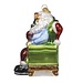 OLD WORLD CHRISTMAS Santa At Hearth Ornament