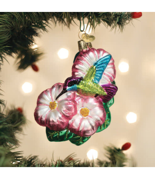 OLD WORLD CHRISTMAS Magnificent Hummingbird Ornament