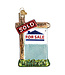 OLD WORLD CHRISTMAS Realty Sign Ornament