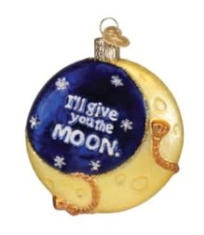 OLD WORLD CHRISTMAS Lasso The Moon Ornament
