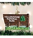 OLD WORLD CHRISTMAS Yellowstone National Park Ornament
