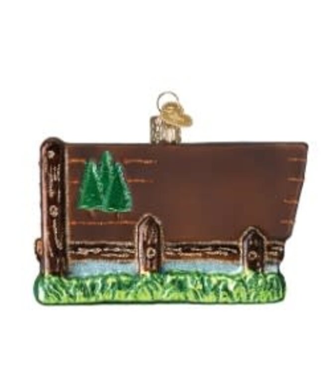 OLD WORLD CHRISTMAS Yellowstone National Park Ornament