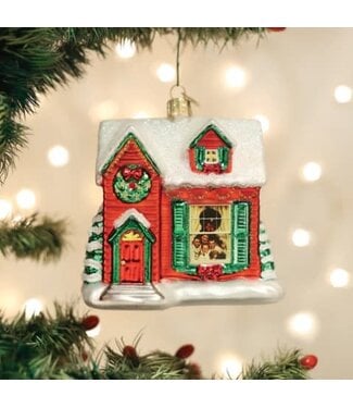 OLD WORLD CHRISTMAS Norman Rockwell You're Home! Ornament