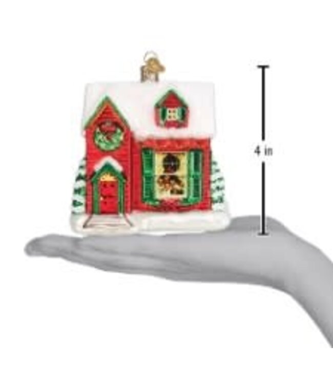 OLD WORLD CHRISTMAS Norman Rockwell You're Home! Ornament