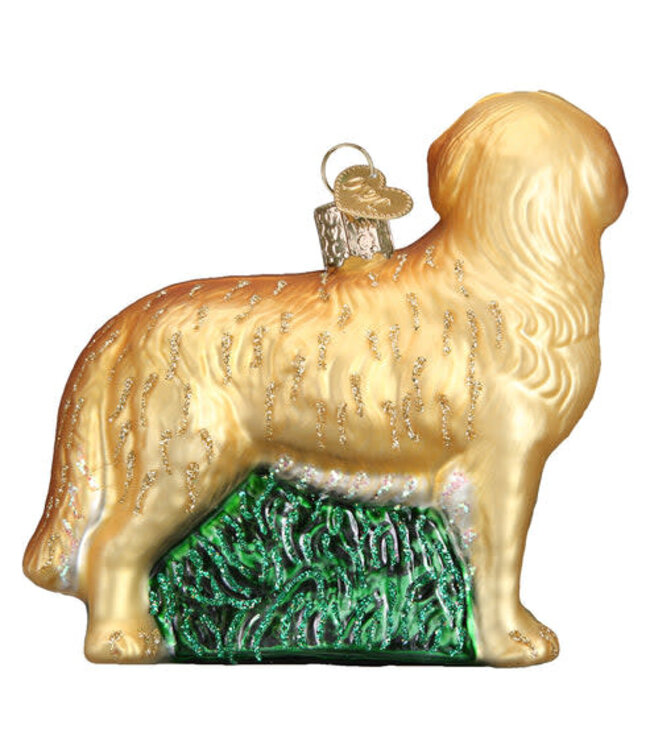 OLD WORLD CHRISTMAS Golden Retriever Ornament