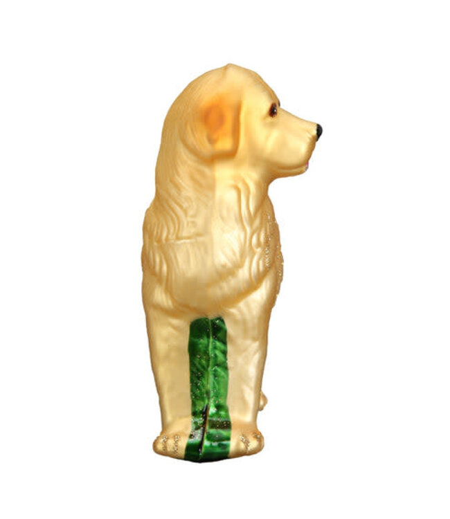 OLD WORLD CHRISTMAS Golden Retriever Ornament