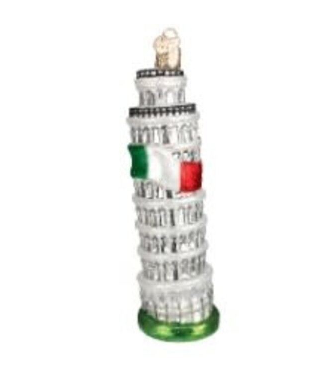 OLD WORLD CHRISTMAS Leaning Tower Of Pisa Ornament