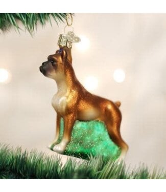 OLD WORLD CHRISTMAS Boxer Ornament