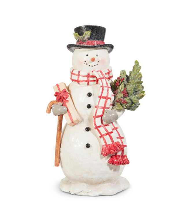 12" Holiday Snowman