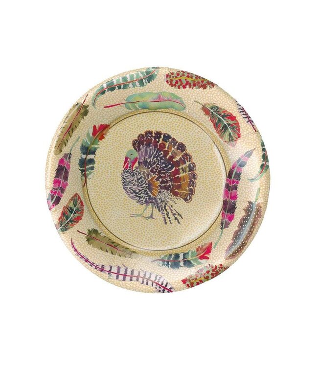 Plumage Paper Salad & Dessert Plates