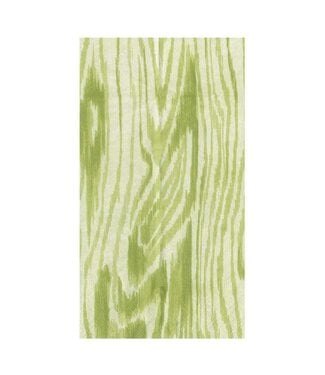 Woodgrain Moss Green Guest Towel Napkins