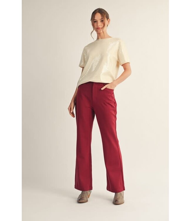 Sandy Tiny Sequins Covered Sweater Top