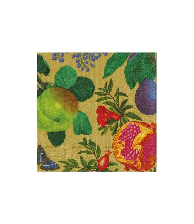 Royal Orchard Gold 2 Cocktail Napkins