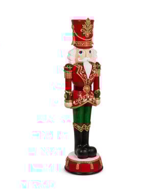 Red and Green Nutcracker