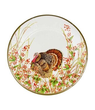 Turkey And Berries Dinner Plates