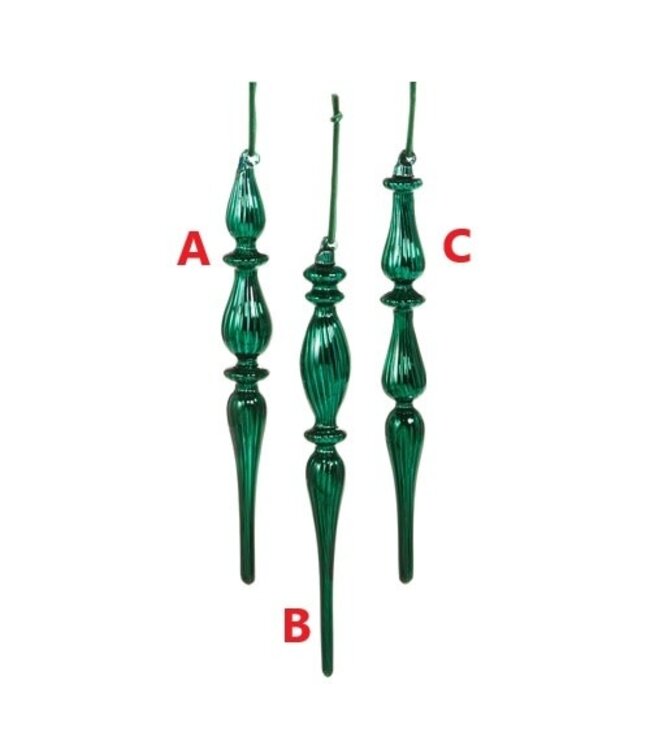 10.75" Finial Ornament - Sold Individually