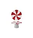 Ceramic Peppermint Candy Shaped Pedestal