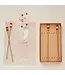 Stainless Steel Stirrers w Blown Glass Candies - Sold as Set
