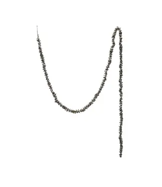Foam Glitter Garland Champagne