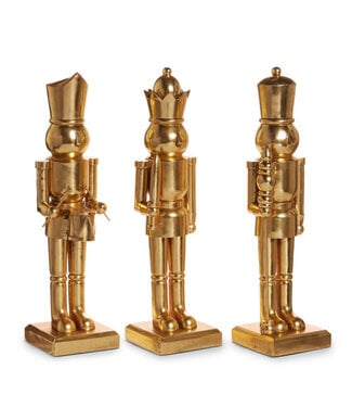 18" Gold Nutcracker - Sold Individually