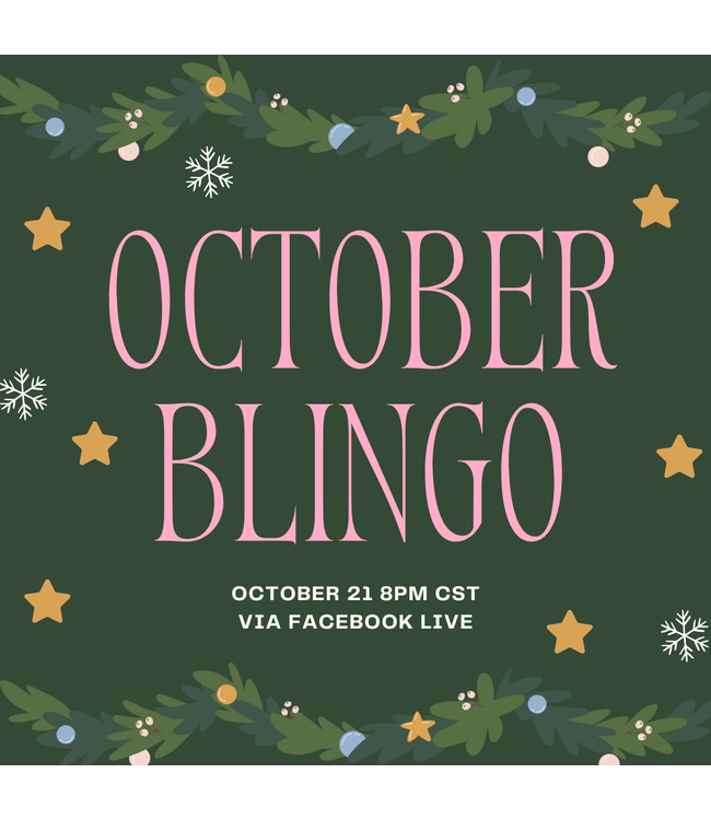 October Blingo 2025
