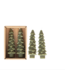 5"H Unscented Tree Shaped Taper Candles