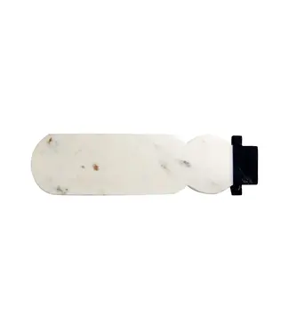 Marble Snowman Shaped Cheese/Cutting Board