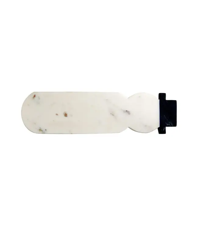 Marble Snowman Shaped Cheese/Cutting Board